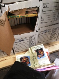 Seriously there is nothing in these boxes but diet books!